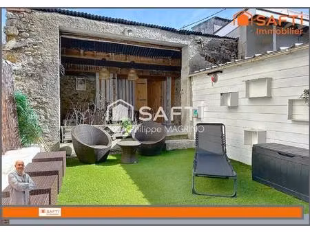 maison en pierre rénovée 110 m² – 3 chambres – suite parentale – terrasse – parking