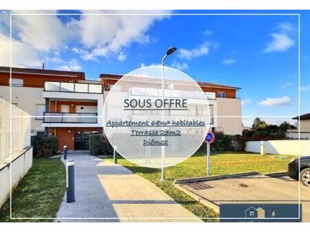 diémoz (38790) appartement t3 au dernier étage dans résidence sécurisée récente