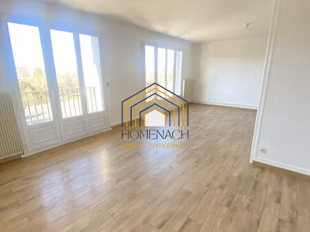 appartement t3 spacieux et lumineux - 88 m² avec 2 balcons + 1