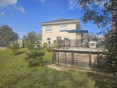 maison familiale 129 m² – 3 chambres – 1 bureau- terrain 962 m² – environnement recherché