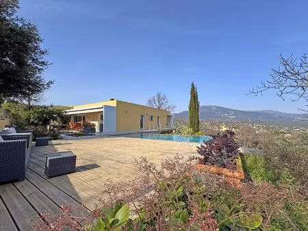 villa contemporaine de 217 m2 à le rouret – cadre résidentiel privilégié