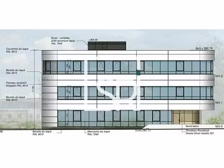 location local professionnel 162m² aubiere 63170