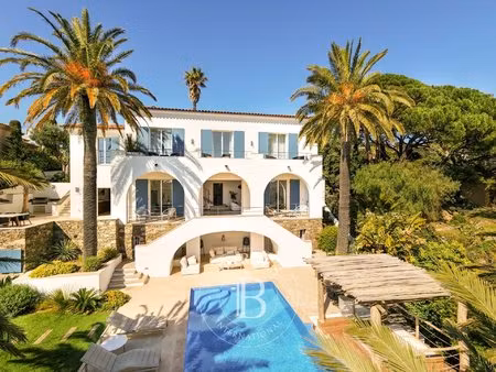 sainte-maxime - villa de caractere - vue mer panoramique - piscine - garage - proche...