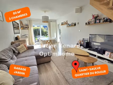 vente maison 5 pièces 77 m² à saint-saulve (59880)  187 500 €