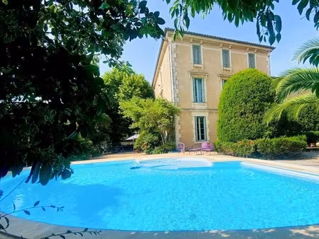 au cœur des corbieres - magnifique propriété du xixème (t13) de 402m2 avec parc et piscine