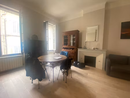 à louer - appartement meublé 2 pièces 50 m² lumineux - centre-ville - rue célony