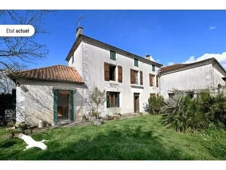 vente maison 5 pièces 115 m² la rochefoucauld-en-angoumois (16110)
