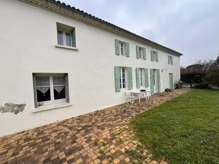 vente maison 7 pièces 162 m² thézac (17600)