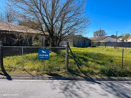 terrain 400 m² la tremblade