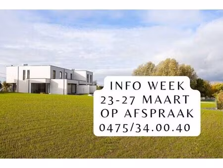 nieuwbouw woningen aan de boskant van ronse