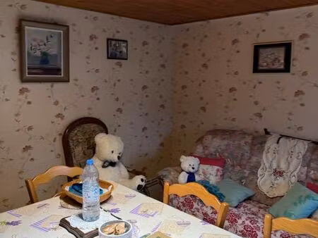 petite maison mitoyenne avec petit jardin