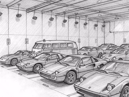 garage sécurisé pour véhicules