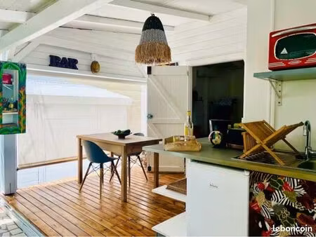 charmant bungalow tout équipé disponible de mai à novembre