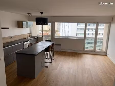 3 pièces 70 m² lumineux avec balcon  loggia et box – à 500 m de paris