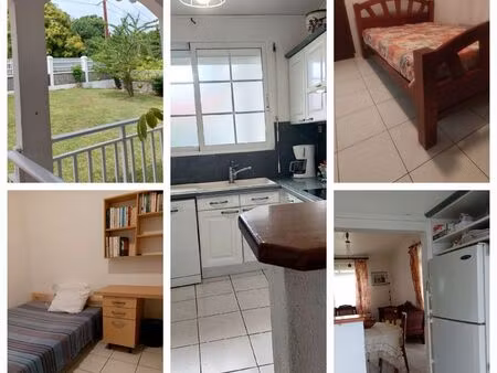 logement meublé avec jardin