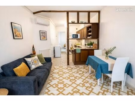 t2 meublé 37 m² – centre dieppe – calme – proche gare/mer – 570 cc