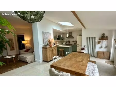 appartement meublé 82m² – 2 chambres – jardin privatif & garage – malo-les-bains