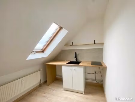 t1 bis 28m2 - chauffage inclus - proche gare