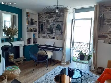 appartement centre ville rénové 70m2