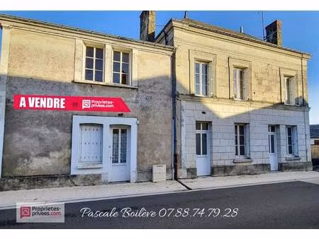 ensemble immobilier de 3 habitations à rénover - 224 m² - vernoil le fourrier (49390)