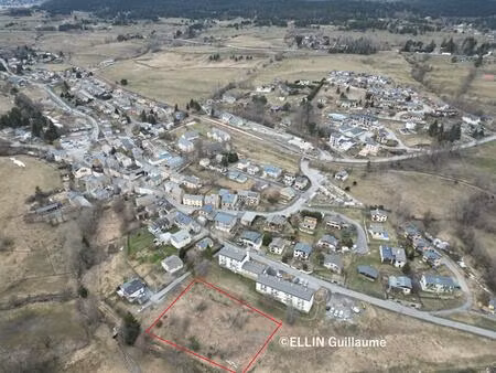 station de ski terrain constructible 336m2