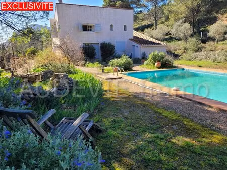 charmante villa de campagne avec piscine sur terrain de 3 400 m² – vues sur les corbières