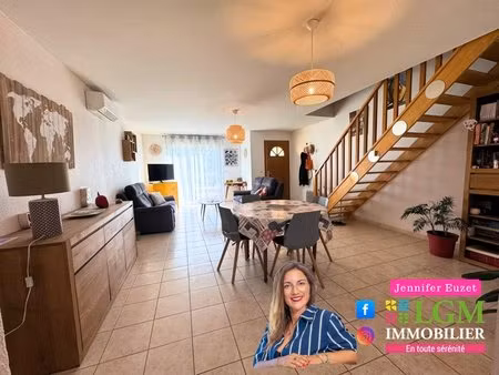 villa 4 pièces avec garage et jardin à générac (gard)