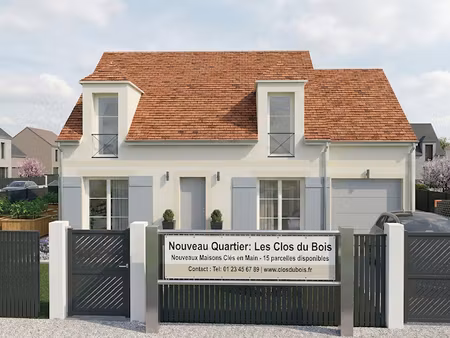 vente maison neuve 6 pièces 114.55 m² à la chapelle-en-serval (60520)  319 500 €