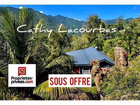 petite villa de charme avec vue exceptionnelle - pointe noire