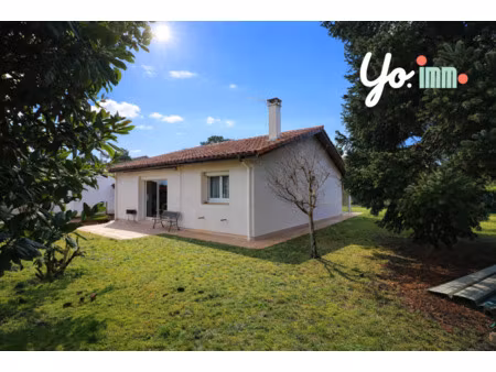 rare à capbreton – maison de plain-pied dans une impasse du quartier des écrivains.