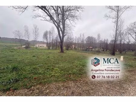 vente terrain 1315 m² poussignac (47700)