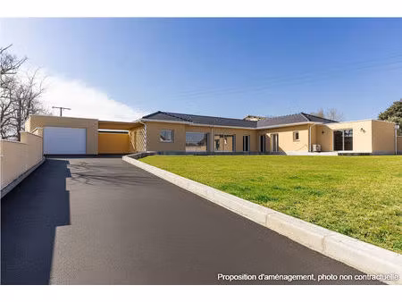 vente maison 4 pièces 158m2 mazerolles 64230 - 425000 € - surface privée