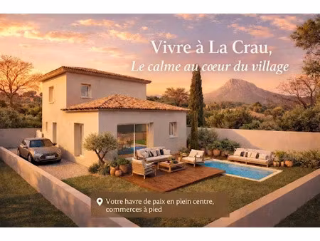 vente maison neuve 4 pièces 98 m² à la crau (83260)  475 000 €