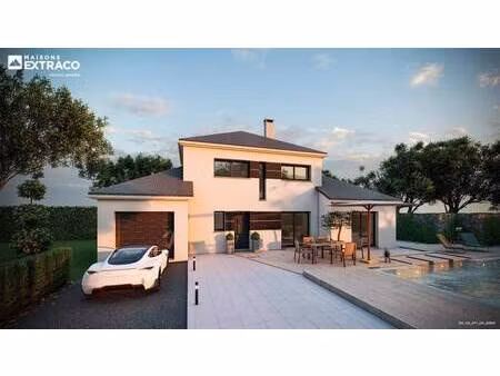 terrain avec maison neuve à vendre