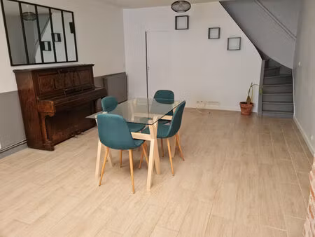 a louer  maison meublée t3 de 72.50 m²  cité sainte-hélène - lomme
