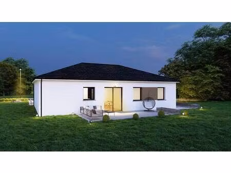 terrain avec maison neuve à vendre