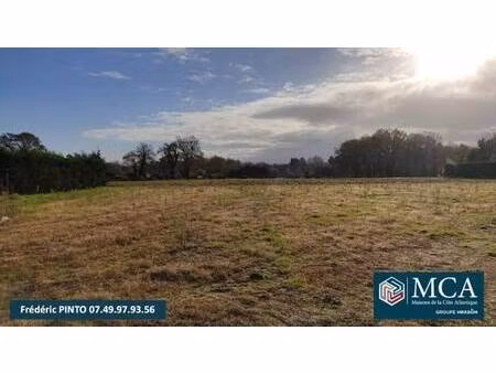 terrain constructible viabilisé à vendre