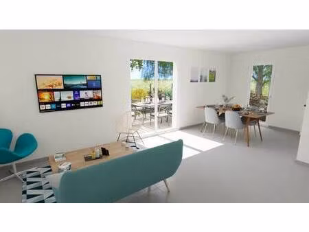 terrain avec maison neuve à vendre