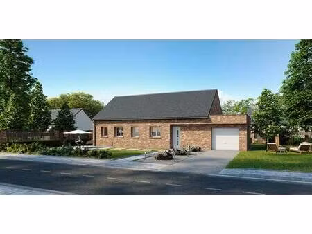 terrain avec maison neuve à vendre
