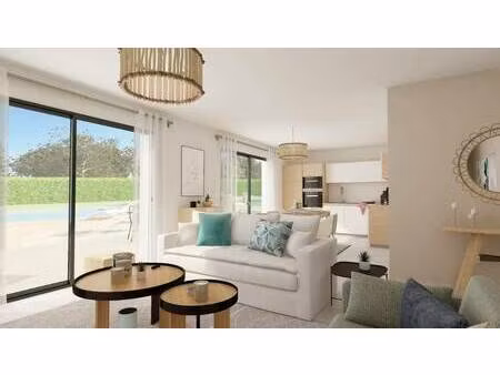 terrain avec maison neuve à vendre