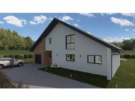 terrain avec maison neuve à vendre