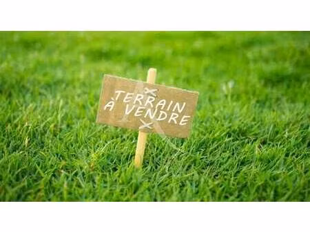 terrain constructible viabilisé à vendre