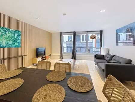 quartier europeen - superbe appartement meuble - 2 chambres