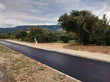 terrain constructible viabilisé à vendre