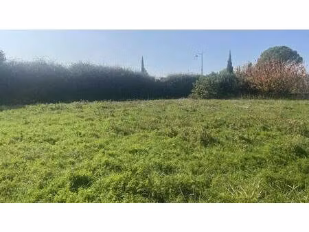 terrain constructible viabilisé à vendre