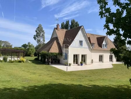 moyaux - maison normande 250 m² - piscine couverte