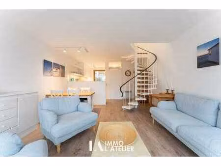 duplex avec 2 chambres près du chenal de port à nieuport.