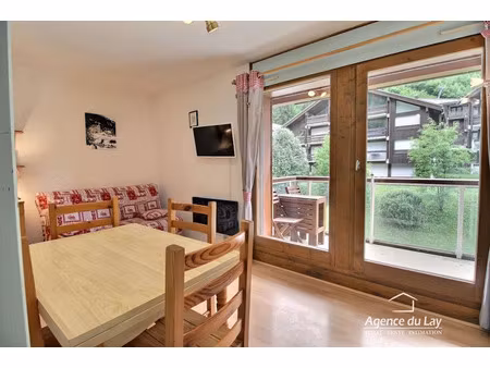 vente appartement 2 pièces 24 m² à les contamines-montjoie (74170)  135 000 €