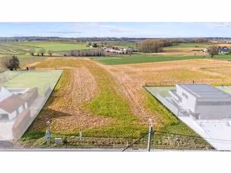 beau terrain à bâtir  pour maison 4 façades  superbe vue