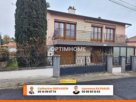 maison lumineuse 115 m² – 3 chambres- garage  balcon et véranda – perignat les sarlieve (6